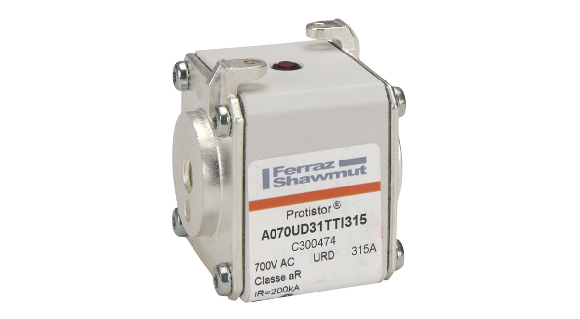 C300474 - PROTISTOR® SB aR, UNC threaded end, TTI, sz.31, 690VAC IEC-700VAC UL, 315A